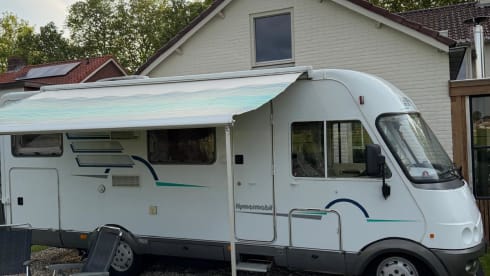 6p Hymer integrated uit 2001