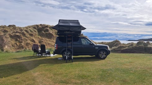 Disco – Land Rover 2p con tenda sul tetto 