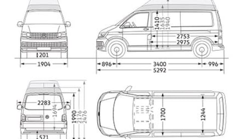 Rolo – T5 VW (2010), Black High Top (LWB)