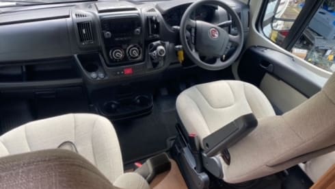 4 berth Fiat Motorhome