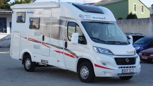 Brand new compact motorhome
