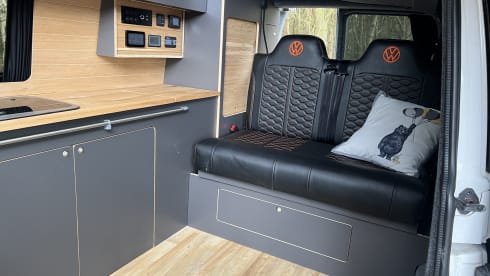 4 berth Volkswagen campervan from 2016