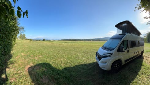 Ride Your Own Story – Hymer Grand Canyon - Spacious and compact for 4 people