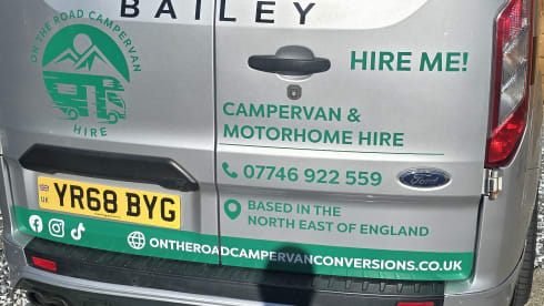 4 berth Ford campervan from 2018