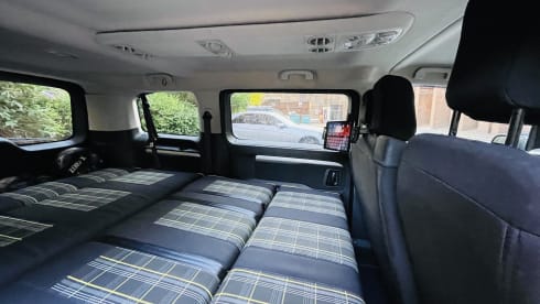 Liquorice  – 2 berth Toyota campervan from 2017