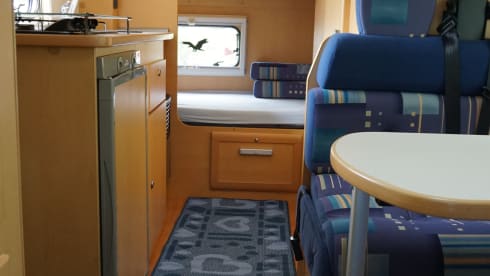 Rolly Roger – Family Camper 5-seater attic
