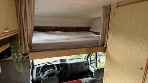 Fiat alcove camper adventure 