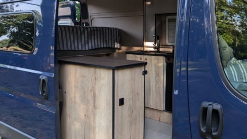 newly built camper