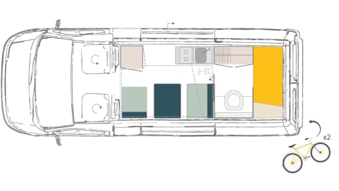 Bassie – Fijne Citroën jumper bus uit 2003 (5 personen!)