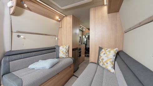 2-4 berth 2023 model deceptively spacious campervan
