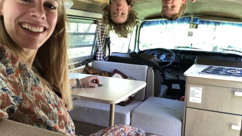 Bob – Bob the retro volkswagen T2a camper bus