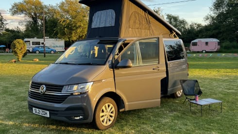 4 berth Volkswagen campervan from 2021