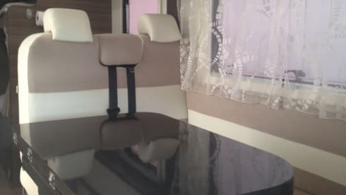 Spacious family camper