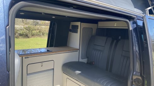 4 berth Volkswagen campervan 2021