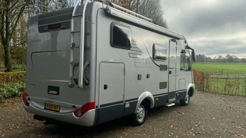 "Popeye II' – Very luxurious, spacious 4p Hymer B514 CL Silver Line, XXL garage, 160 hp