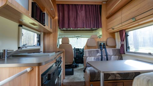 Bailey – 6 berth Peugeot Bailey Approach alcove from 2011