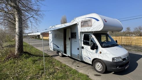 4p Bürstner alcove from 2005