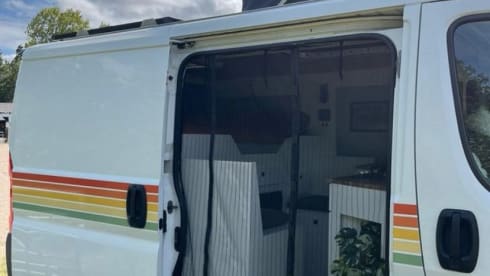 Bus – 2p Fiat campervan uit 2008