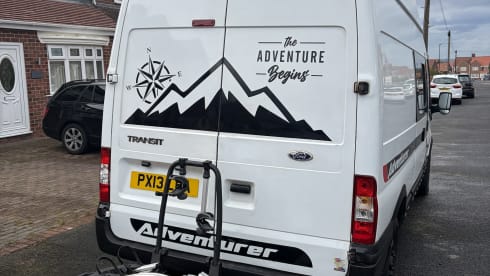 Jean ford van dam  – 3-persoons Ford campervan uit 2013