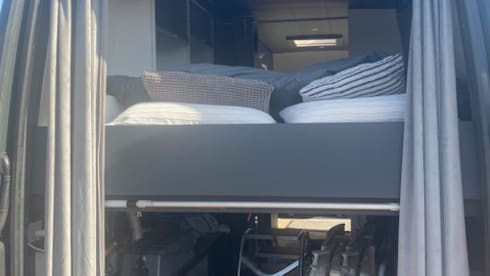 atmospheric spacious 2 person mercedes camper bus
