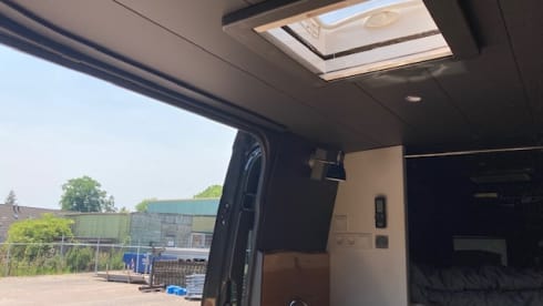 atmospheric spacious 2 person mercedes camper bus