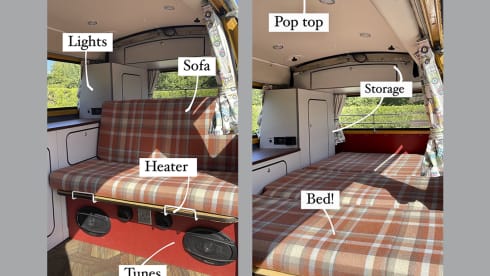 Betsy – 1979 VW T2 Bay Campervan Betsy!