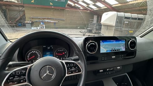 Super beautiful Mercedes Hymer