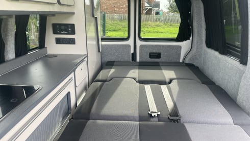 4 berth Volkswagen campervan from 2018