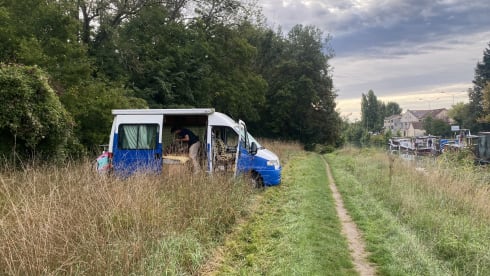 Francis de camperbus – 2p Fiat campervan from 2002