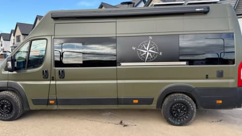 Big Tony – 5 berth Peugeot boxer campervan. Brand New off grid conversion