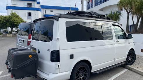 4 berth Volkswagen campervan from 2016