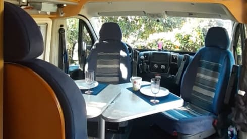 Bavaria Camp Marino – Marino: practical 2p Fiat Ducato bus camper