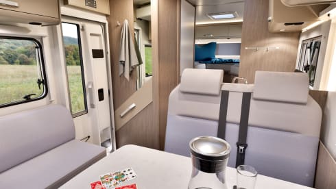 Carado T448 (2) – Very luxurious camper with length beds and fully equipped. Ultimate Freedom!