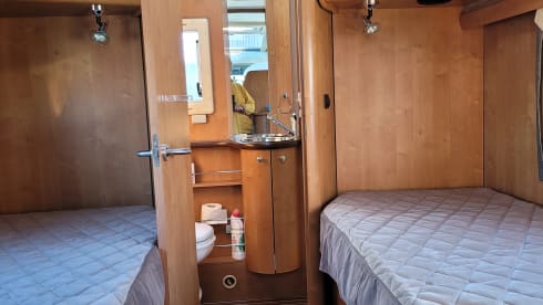 A nice camper for a nice tour with just the two of you,