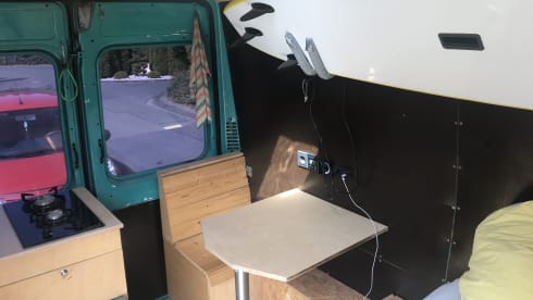 Willi  – Wooden extension with large pull-out bed