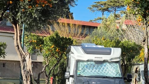 Luxe en Comfort voor 2 peronen : KNAUS VAN TI PLUS 650 MEG AUTOMAAT