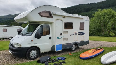 Luna – 4 berth Fiat alcove from 2006
