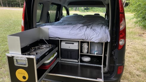 The Dutch Kangeroo 🦘 – 2p Renault campervan from 2009