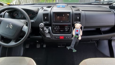Grote vriend – Sturdy compact camper van equipped with all conveniences