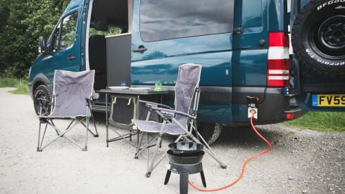 Ian Teal  – Off Grid Festival Ready Campervan!