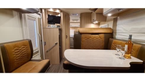 Luxurious & beautiful Bürstner 4 persons from 2019 ZGAN