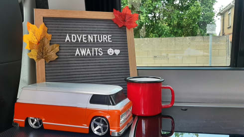 4 berth Volkswagen campervan from 2005