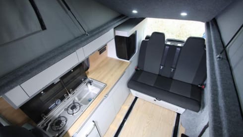 4 berth Volkswagen campervan from 2023