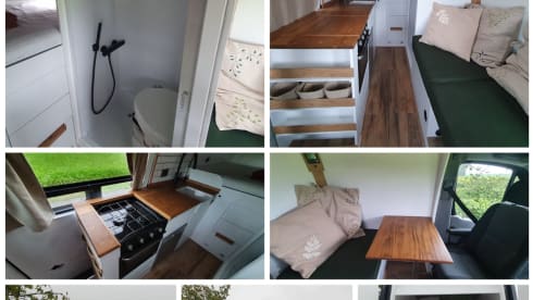 Off grid campervan for surfers, mountain bikers/racing cyclists
