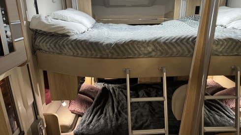 Majestic – Our fully loaded 6 berth motorhome