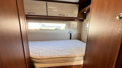 4 person Roller Team semi-integrated camper from 2014