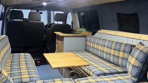 Zen house on wheels  – 6 berth Volkswagen campervan from 2026
