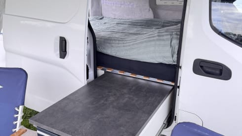 2p Nissan campervan from 2011