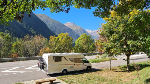 4 person camper Fiat Ducato Sunlight T69