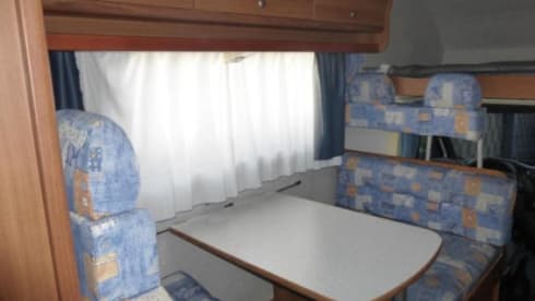 Skydive  – 6 person Ford Rimor motorhome